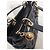 Borsa Christian Dior Lady Dior Medium in pelle blu scuro - vista 14