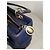 Borsa Christian Dior Lady Dior Medium in pelle blu scuro - vista 15