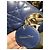 Borsa Christian Dior Lady Dior Medium in pelle blu scuro - vista 16
