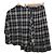 Completo Burberrys Camicia e Gonna a Quadri in Lana Marrone Bianco Blu scuro - vista 2