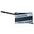 Pochette Longchamp London in Nylon Nero Bianco - vista 7