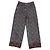 Chanel Vaqueros wide leg con estampado floral gris