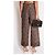 Chanel Vaqueros wide leg con estampado floral gris - vista 9