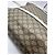 Gucci GG Canvas Web Sherry Line Borsa Tote Marrone Beige - vista 9