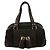 Luella Bernie Bolso Bowling Cuero Negro