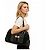 Luella Bernie Bolso Bowling Cuero Negro - vista 2