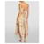 Zimmermann August Tie Front Seidenkleid Pink Mehrfarben Beige Grün Lila Gelb - vue 8
