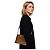 Longchamp Paris Borsa a tracolla in scamosciato con catena Marrone Cachi - vista 2