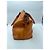 Borsa a mano Gucci GG Charm Dome in pelle di vitello Marrone - vista 3