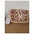 Borsa a tracolla Vanessa Bruno Moon Nano in rafia Beige Bordò - vista 4