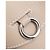 Ring Hermès Abrigo de Piel de Cabra Beige Detalle Anillo - vista 9