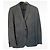 Hugo Boss Blazer in Cotone Grigio - vista 3