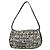 Borsa a tracolla Burberry Monogram Graffiti Nero Bianco - vista 4