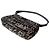 Borsa a tracolla Burberry Monogram Graffiti Nero Bianco - vista 6