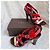 Céline Celine Colorblock Lackleder Absatzsandaletten Pink Rot Beige - Ansicht 7