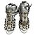 Balenciaga Sandali Zeppa Pelle Bianca Bianco