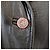 Pierre Cardin Blazer de cuero negro - vista 2