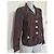 Moncler Brown Polyester Piping Jacket - view 3