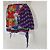 Calções de seda Camilla Estampado Floral Multicor - vista 2