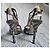 Rene Caovilla René Caovilla Décolleté T-Strap in pizzo e cristalli Nero D'oro - vista 5