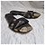 Givenchy Mules in pelle nera con stampa floreale e nappe Marrone Nero - vista 2