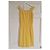 Valentino Studio Gestreiftes Strickkleid Gelb/Weiß - Ansicht 3