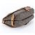 Borsa a tracolla in pelle Louis Vuitton Monogram Saumur 30 M42256 Marrone - vista 5