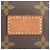 Borsa a tracolla in pelle Louis Vuitton Monogram Saumur 30 M42256 Marrone - vista 9