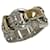 Hermès HERMES Vintage Montevideo Band Ring Silber Golden  - Ansicht 1
