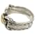 Hermès HERMES Vintage Montevideo Band Ring Silber Golden  - Ansicht 4
