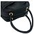 Loewe Anagram Mini Handtasche aus Leder Schwarz - Ansicht 4