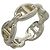 Hermès HERMES Chaine d'Ancre Enchainée PM Ring Silber