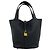 Hermès Hermes Picotin Lock MM Leder Handtasche Schwarz