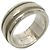 Tiffany & Co. Grooved Double Line Band Ring Silber