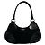Tote Bolsa semi-ombro em nylon e couro com logo triângulo Prada Preto
