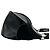 Tote Bolsa semi-ombro em nylon e couro com logo triângulo Prada Preto - vista 6