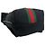 Zaino Gucci Sherry Line in canvas e pelle Nero Rosso Verde - vista 7