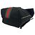 Zaino Gucci Sherry Line in canvas e pelle Nero Rosso Verde - vista 8
