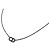 Collana Christian Dior Vintage CD Logo Argento - vista 4