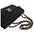 Chanel Matelassé Coco Mark Lammleder 2-Way Shoulder/Tote Bag Schwarz - Ansicht 4