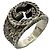 Gucci Arabesque Band Ring Silvery