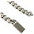 Bracciale a catena Cuban Link Vintage GUCCI Argento - vista 4