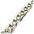 Louis Vuitton Collier Mix Chain Links Patches Necklace Argento - vista 4