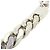 Louis Vuitton Collier Mix Chain Links Patches Necklace Argento - vista 5
