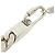 Louis Vuitton Collier Mix Chain Links Patches Necklace Argento - vista 6