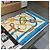 Foulard Hermès in cashmere e seta 140cm Marrone Bianco Blu D'oro Verde - vista 4