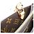 Borsa Louis Vuitton Monogram Petit Palais PM Marrone - vista 7