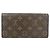 Louis Vuitton Monogram Portefeuille Sarah M61734 Wallet Marrone - vista 2