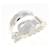 Hermes Hermès Boucles Sellier Inflexible Ring Silvery  - view 1