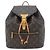 Zaino Louis Vuitton Monogram Montsouris M43431 Marrone